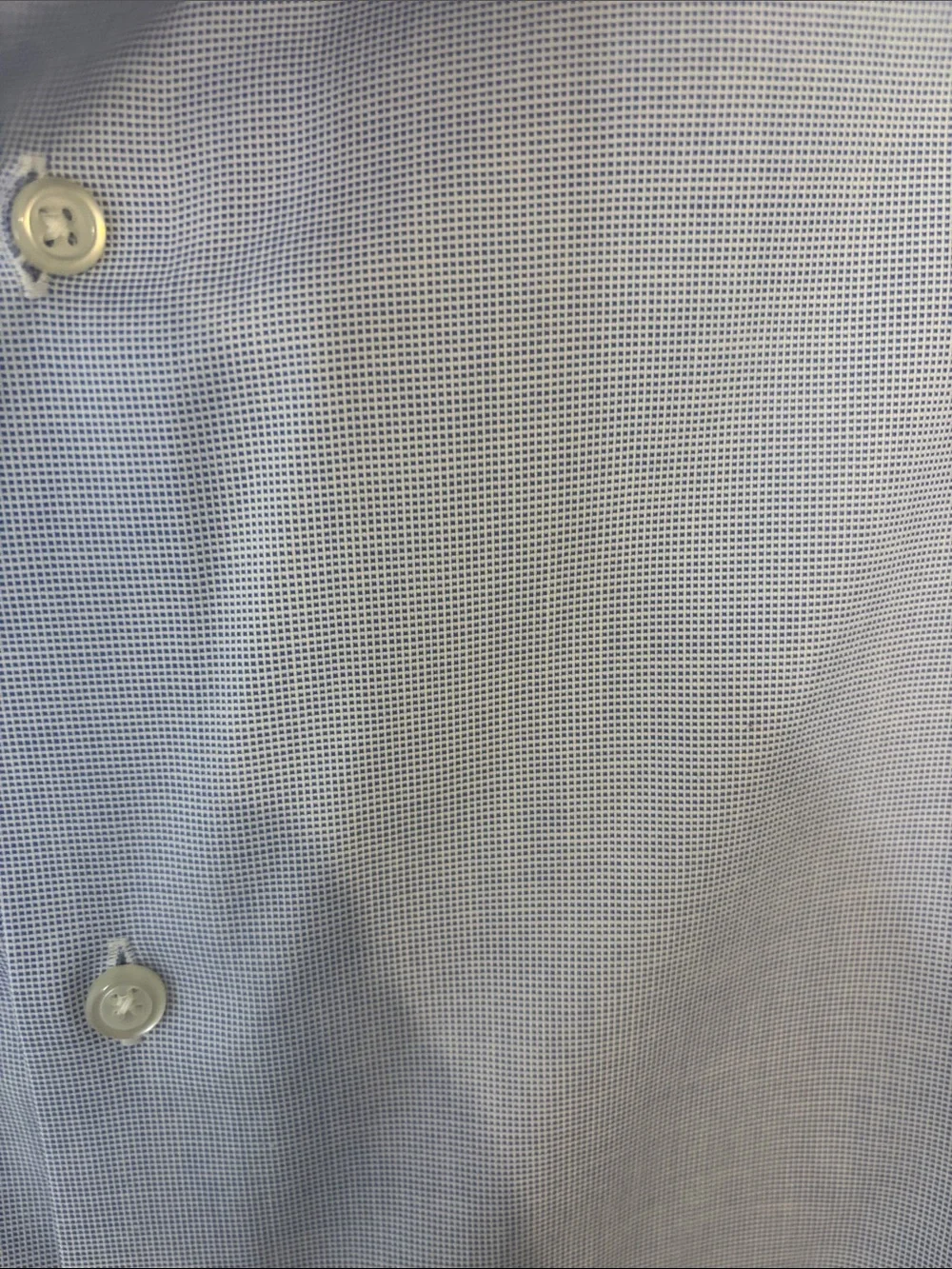 Banana Republic Light Blue Men's Dress Shirt - Spread Collar